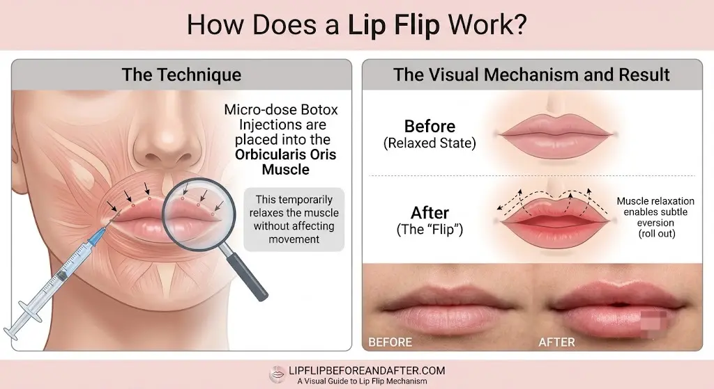 How Does a Lip Flip Work