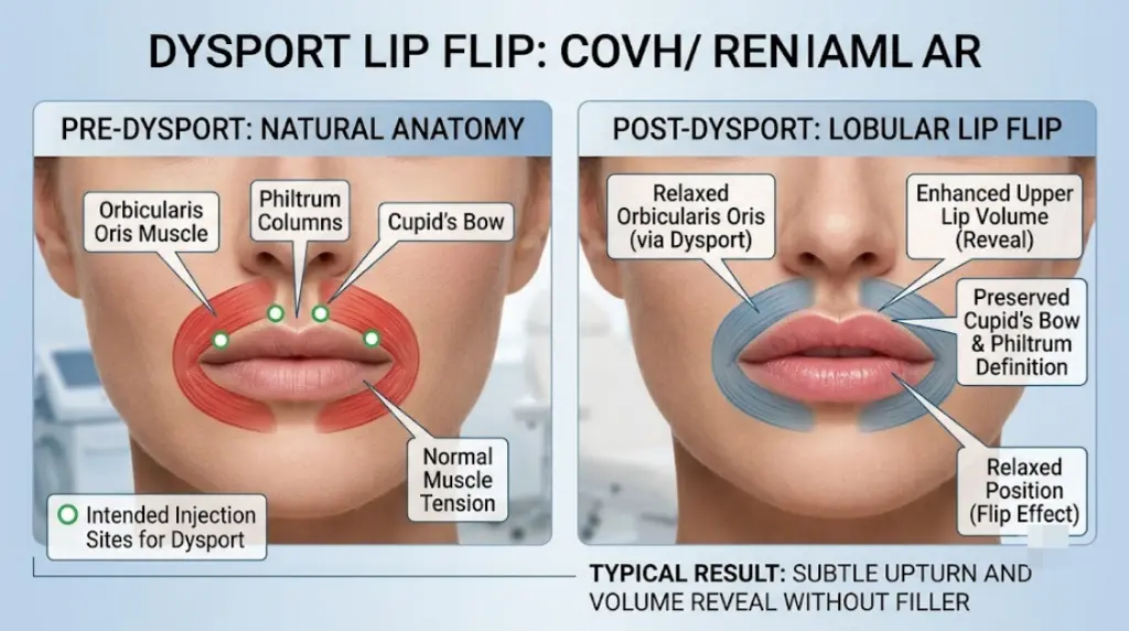 Dysport Lip Flip