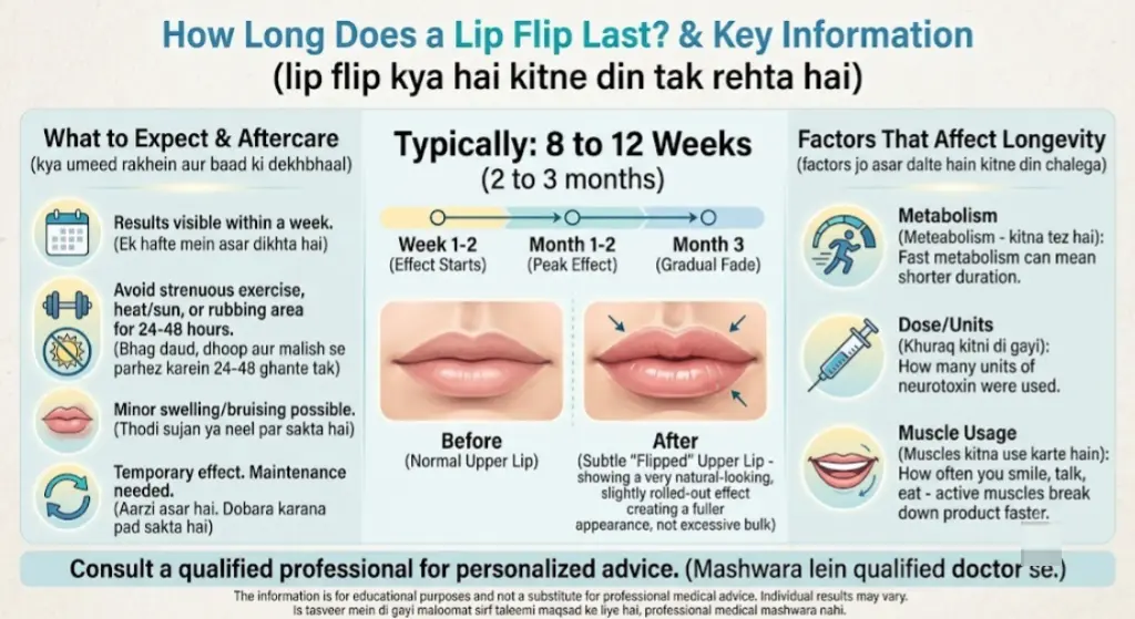 How Long Does a Lip Flip Last