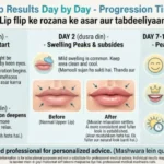 Lip Flip Results Day by Day