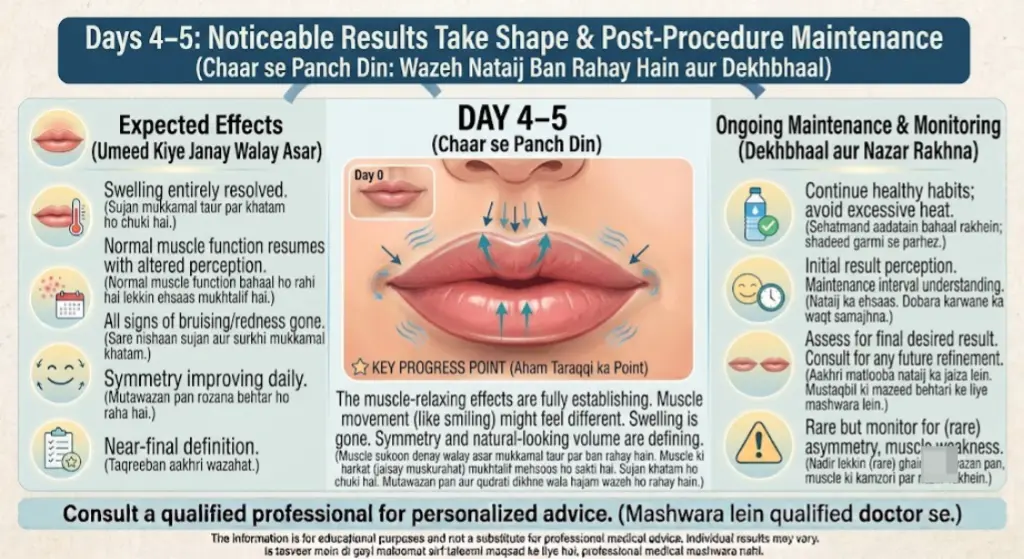 Days 4–5: Noticeable Results Take Shape