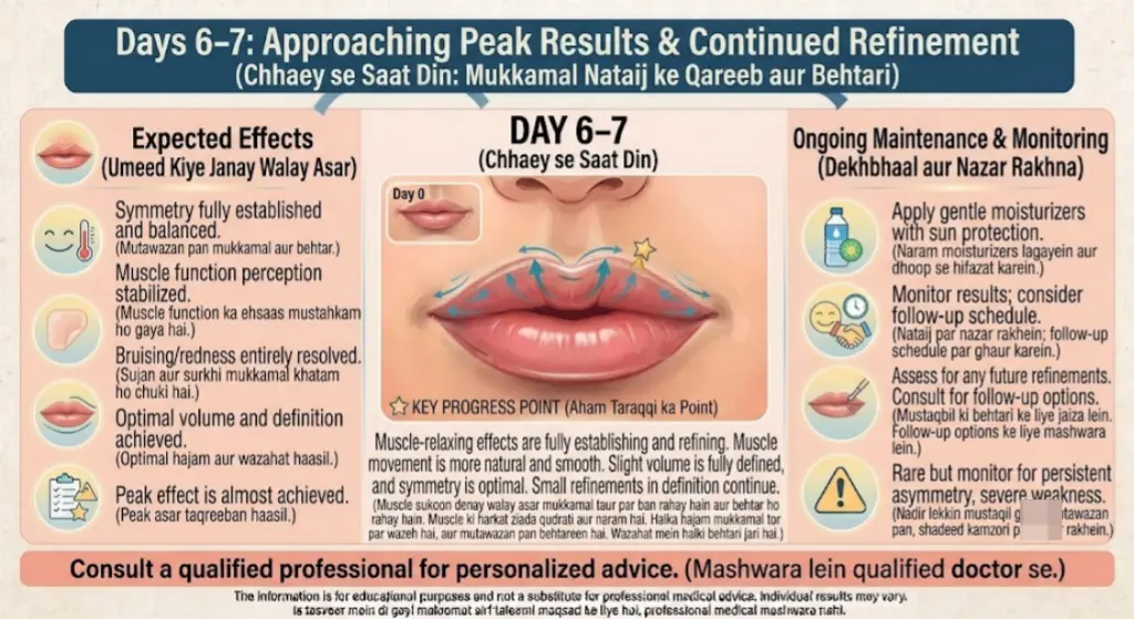 Days 6–7: Approaching Peak Results