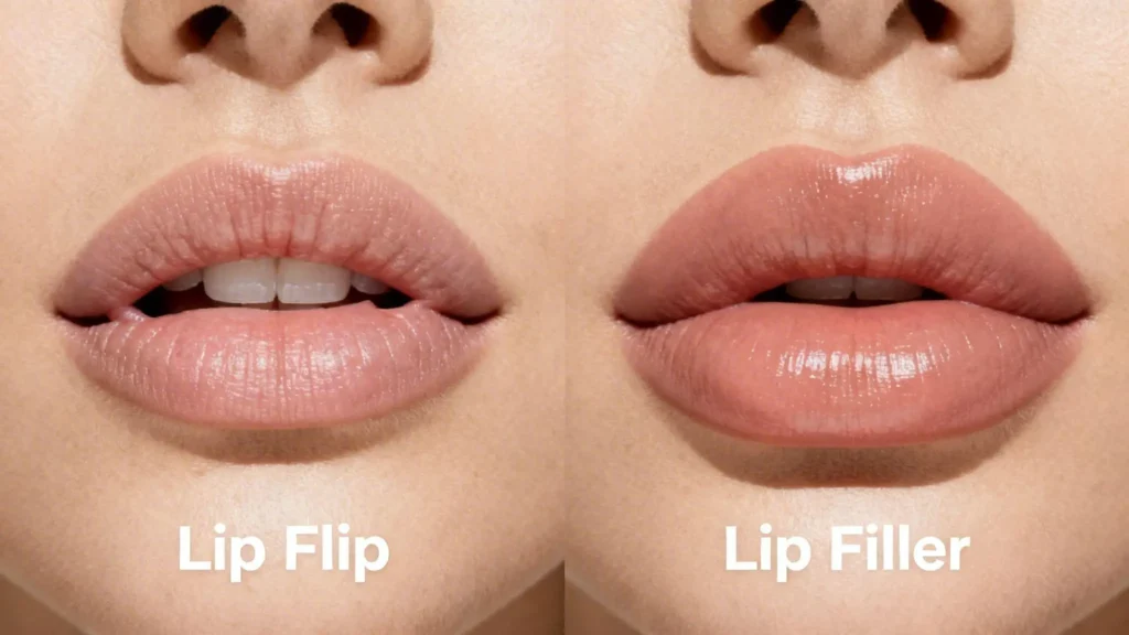 Lip Flip vs Lip Filler