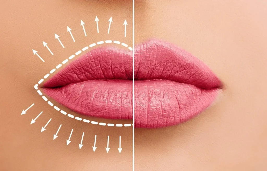 Lip Filler vs Lip Flip