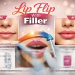 Lip Flip With Filler