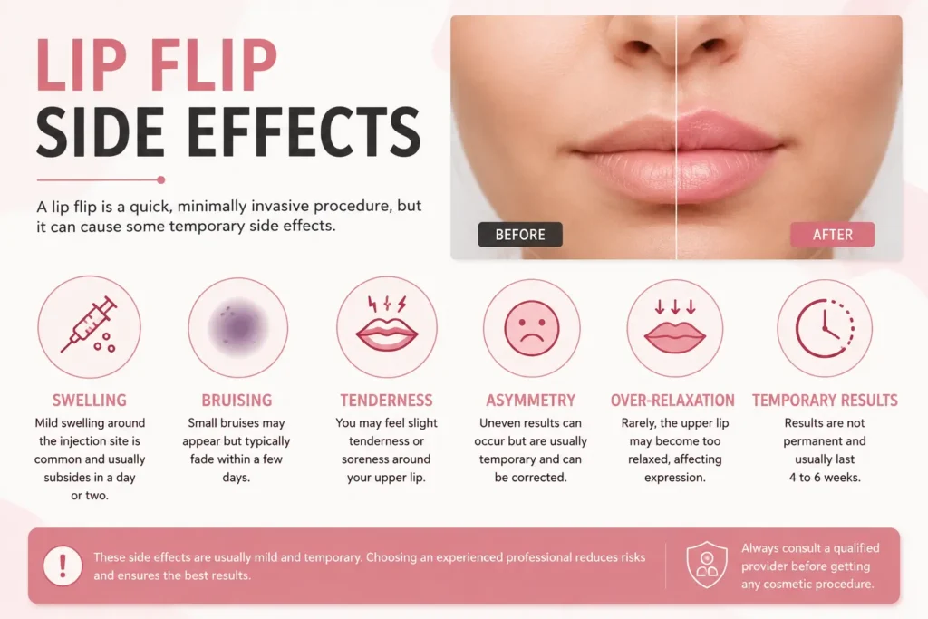 Lip Flip Side Effects