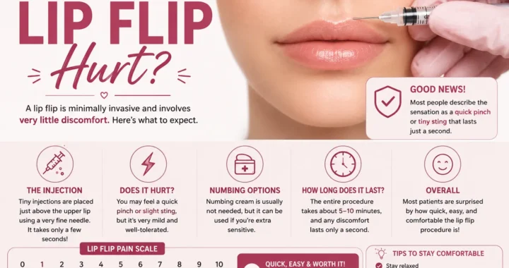Does a Lip Flip Hurt