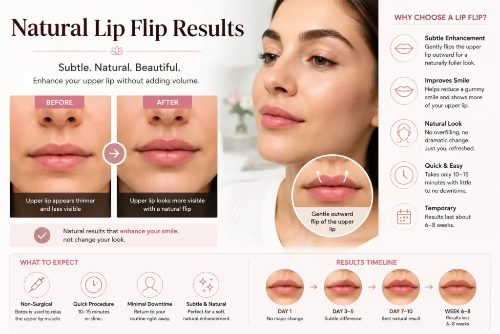 Natural Lip Flip Results