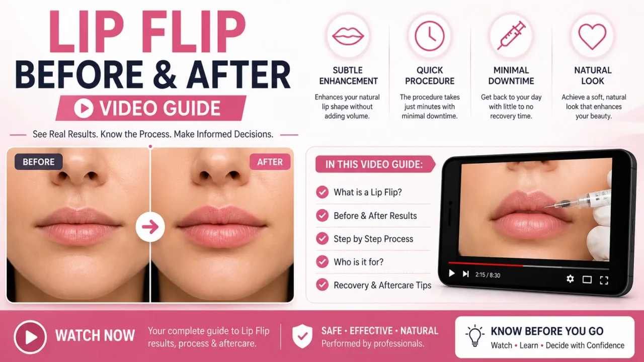 Lip Flip Before and After Video Guide