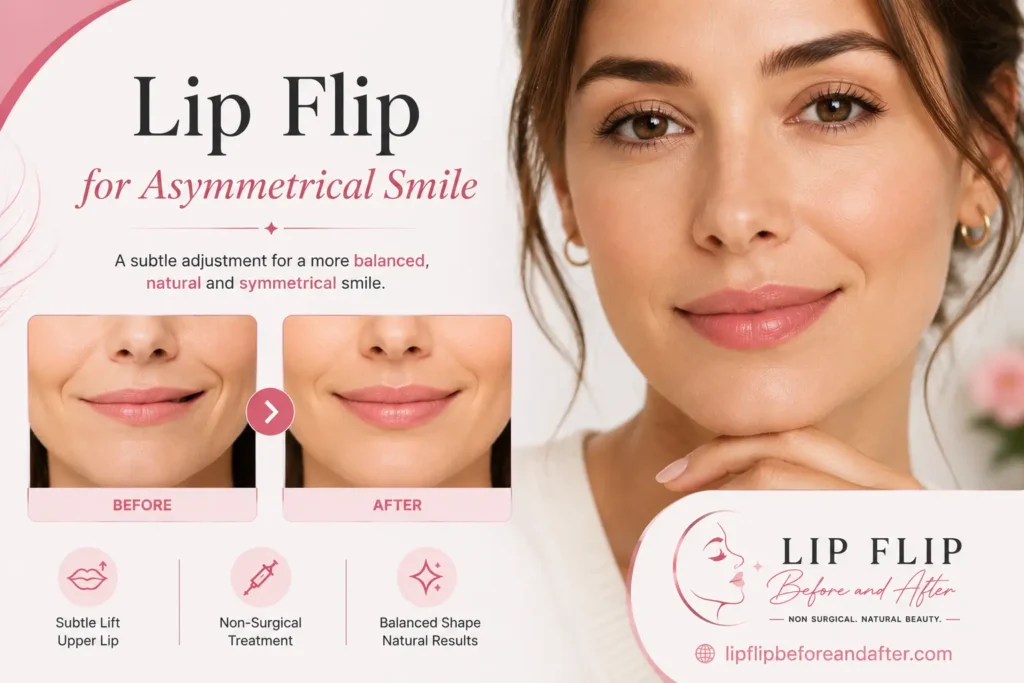 Lip Flip for Asymmetrical Smile