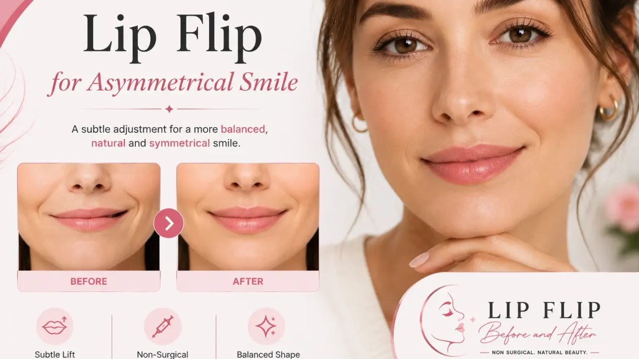 Lip Flip for Asymmetrical Smile
