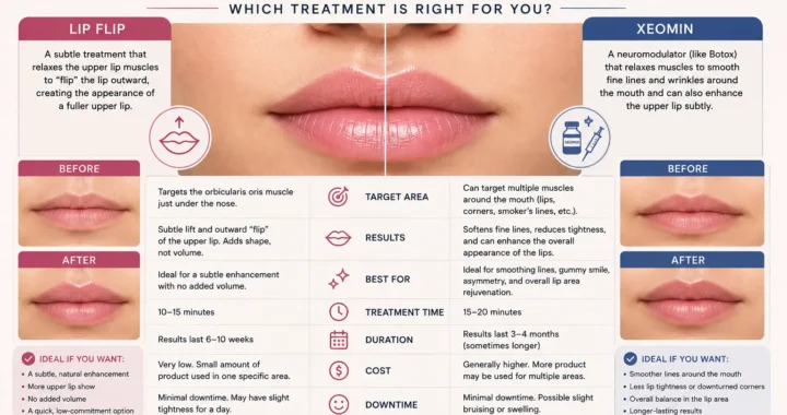 Lip Flip vs Xeomin