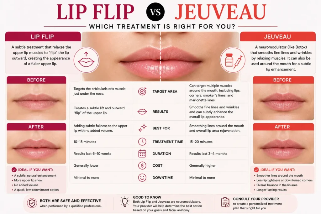 Lip Flip vs Jeuveau