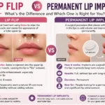 Lip Flip vs Permanent Lip Implants