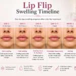 Lip Flip Swelling Timeline