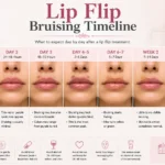 Lip Flip Bruising Timeline