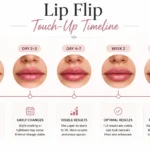 Lip Flip Touch-Up Timeline