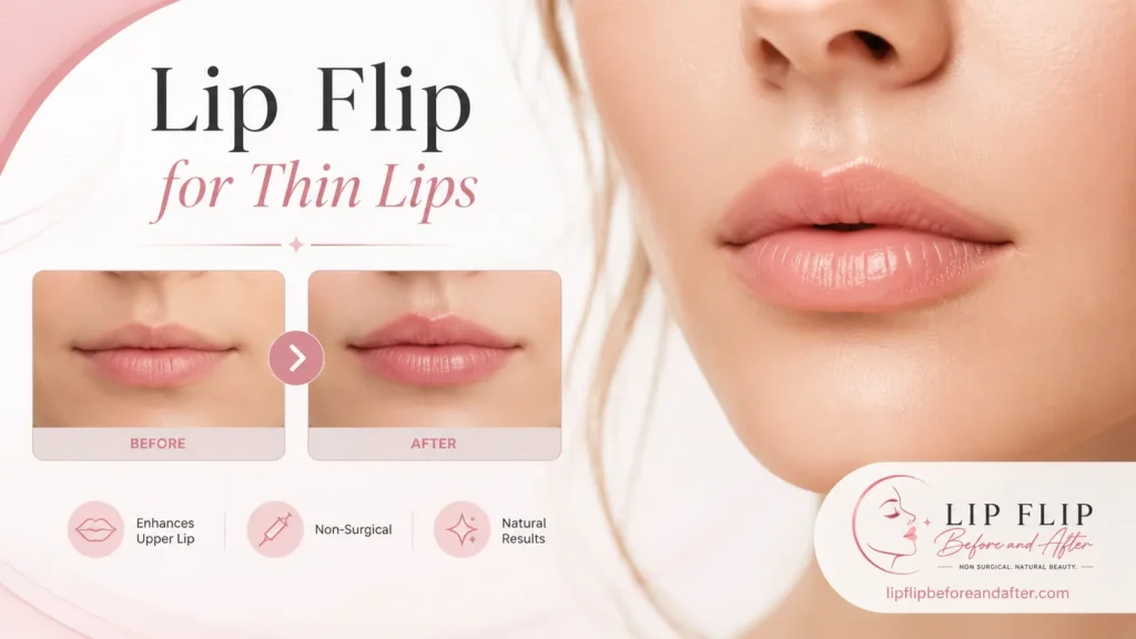 Lip Flip for Thin Lips
