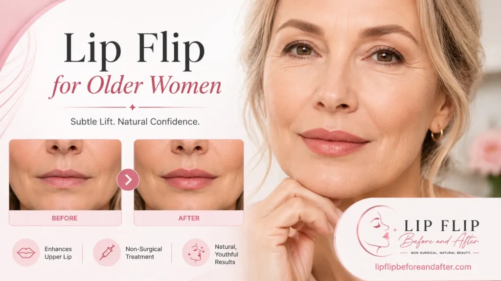 Lip Flip for Older Women