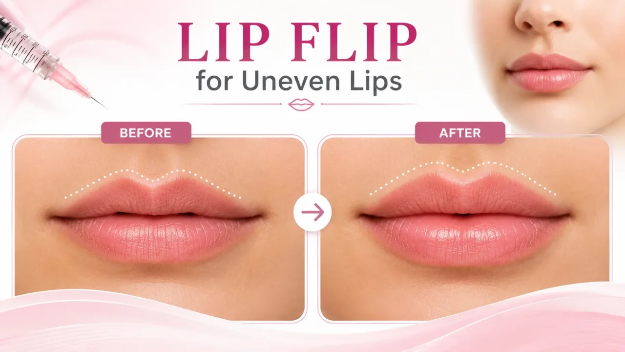 Lip Flip for Uneven Lips
