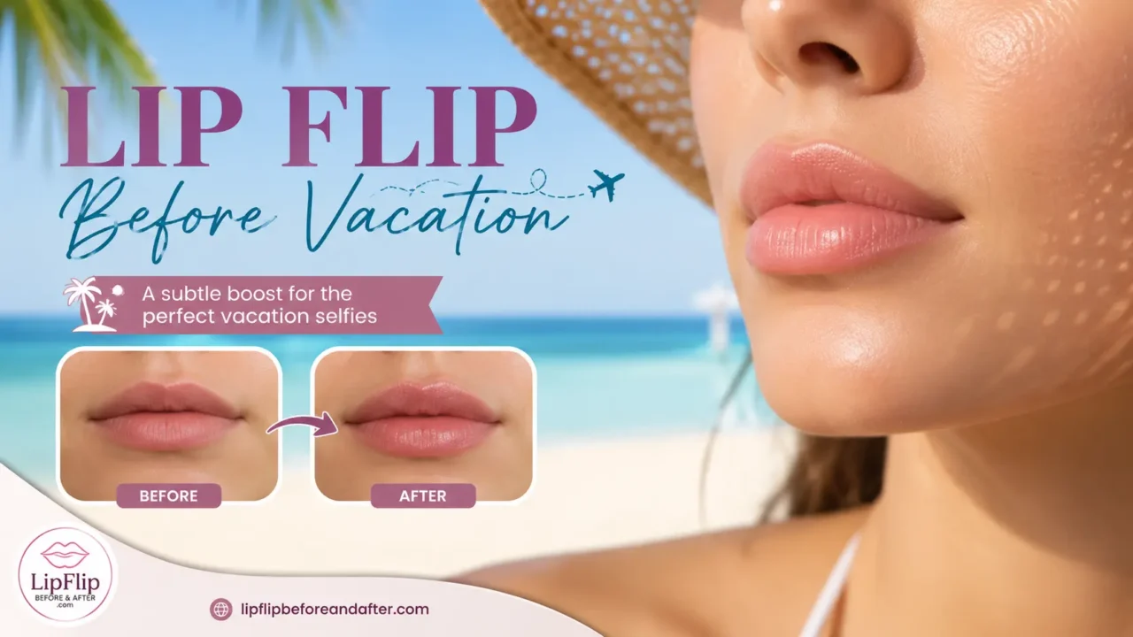 Lip Flip Before Vacation