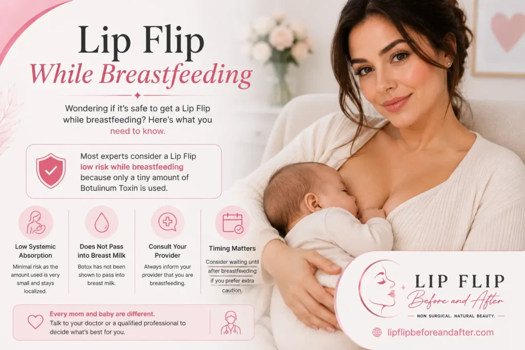 Lip Flip While Breastfeeding