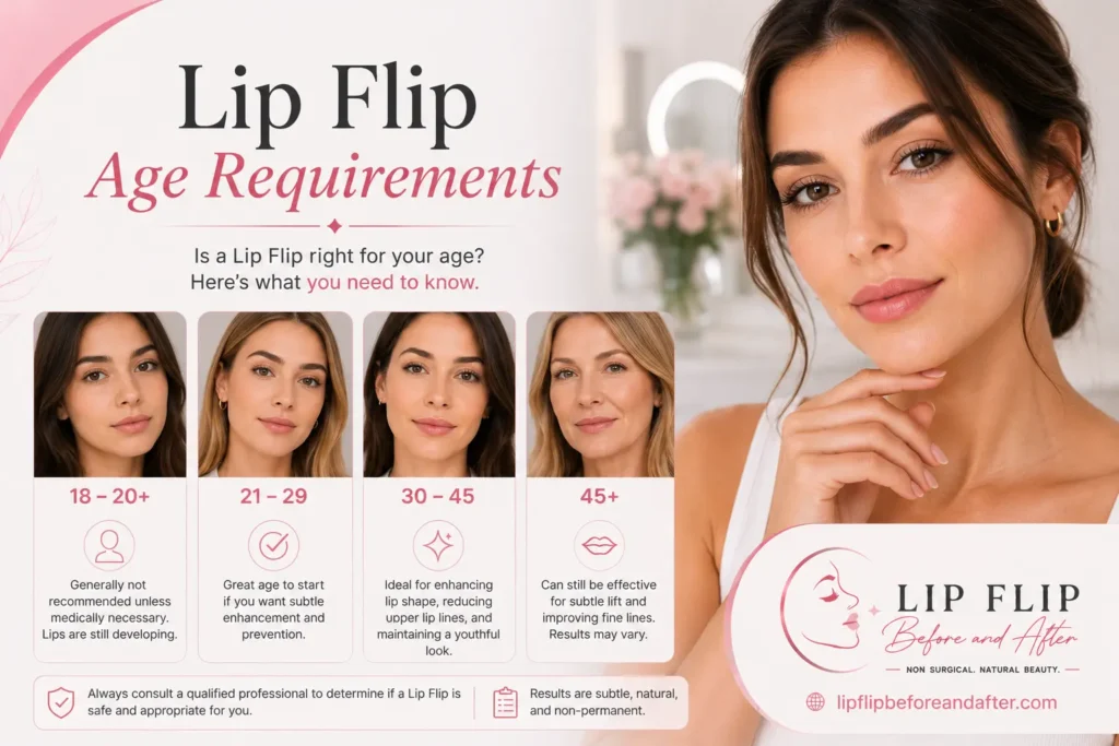 Lip Flip Age Requirements