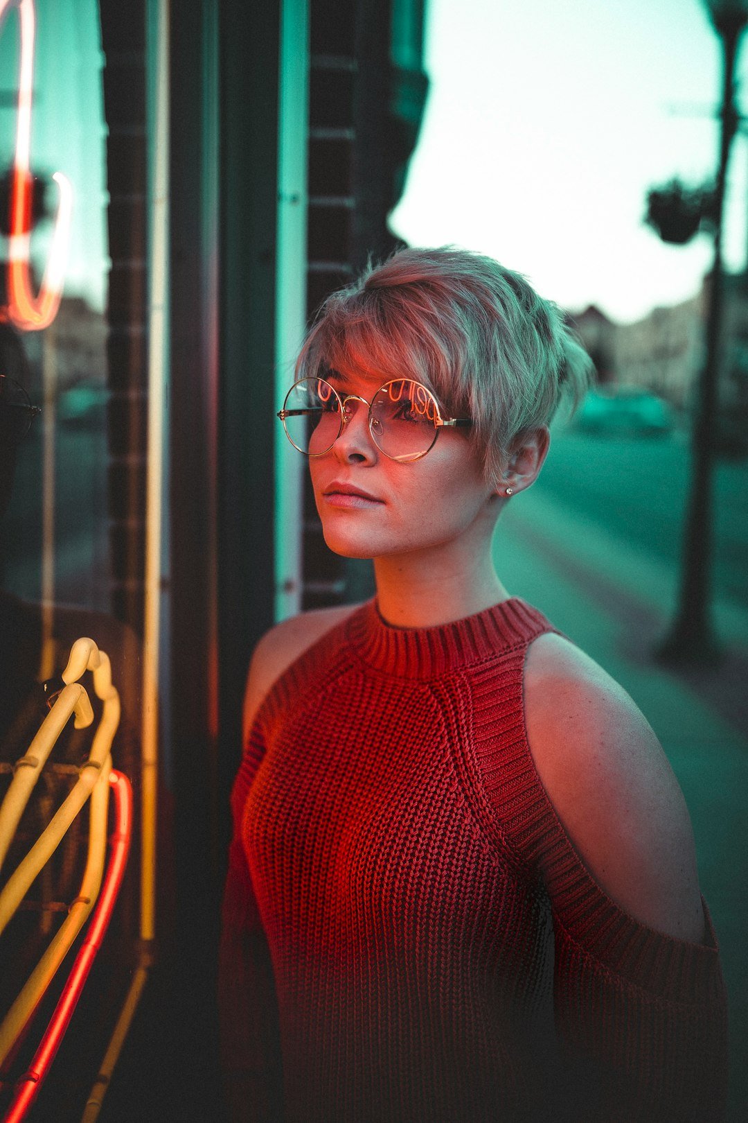 Textured pixie cut with short sides and longer top